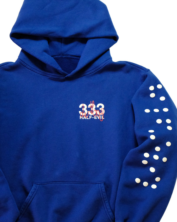 Half-Evil Connect 333 Hoodie (Blue)