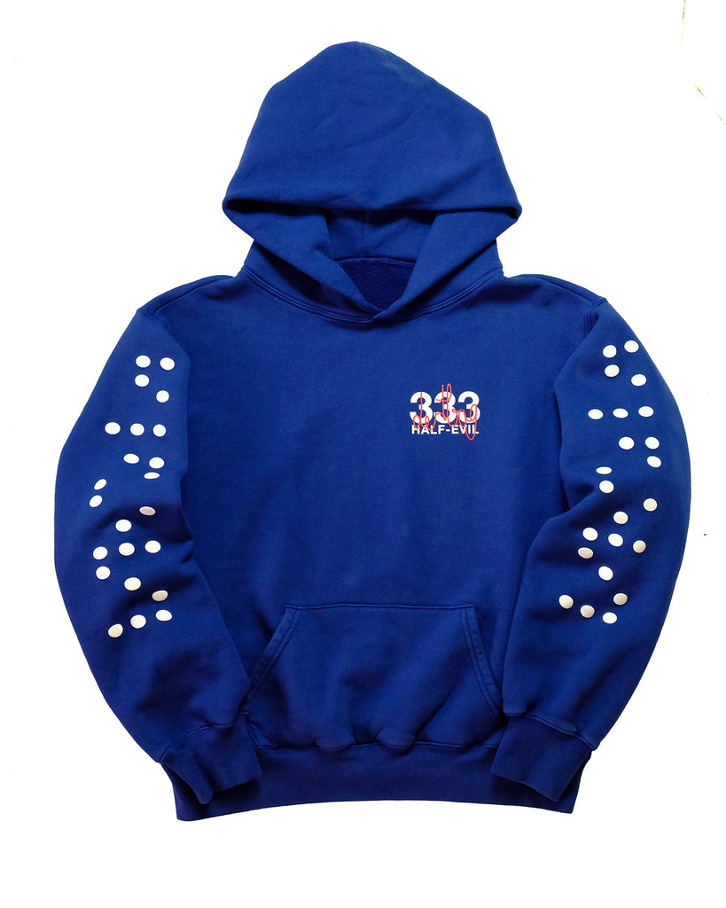 Half-Evil Connect 333 Hoodie (Blue)