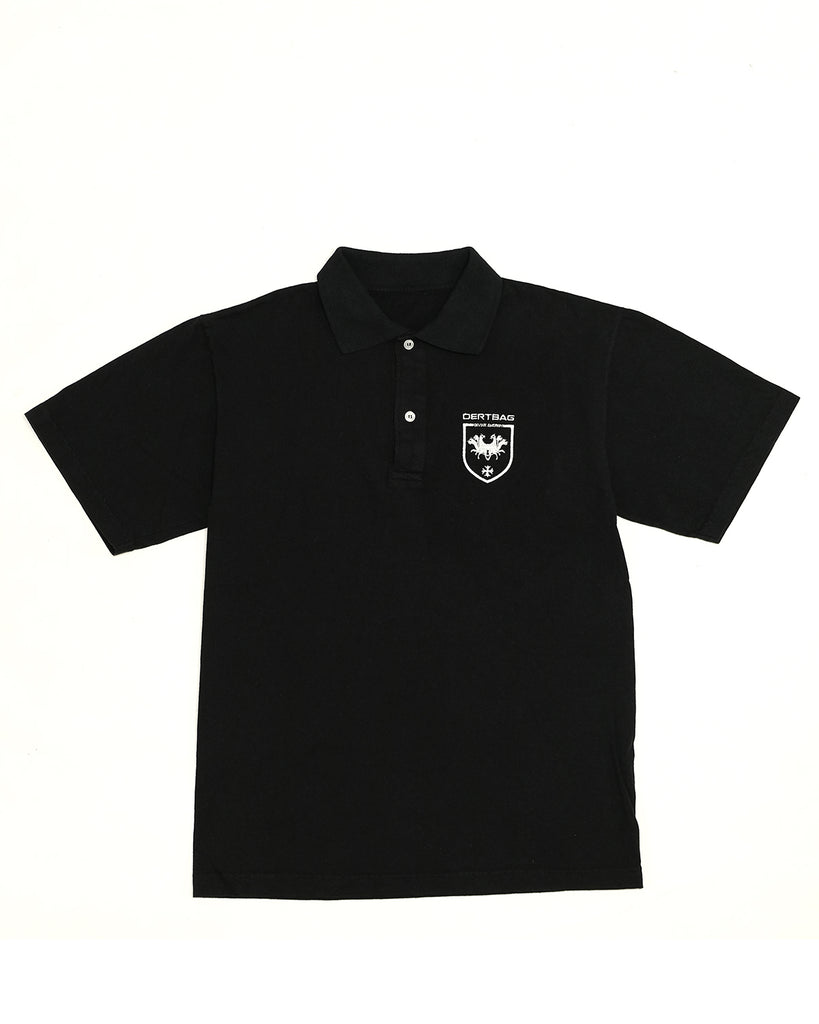Cerberus Crest Polo (Black)