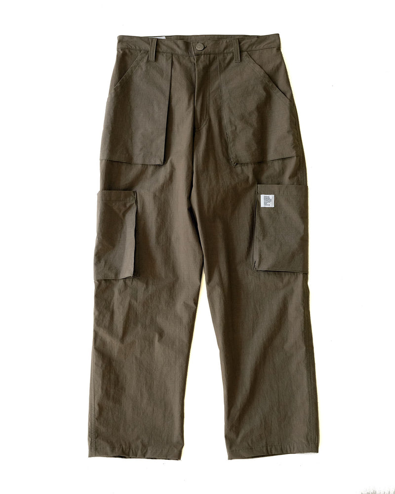 Cargo Pant in Cotton Nylon Ripstop (Olive)