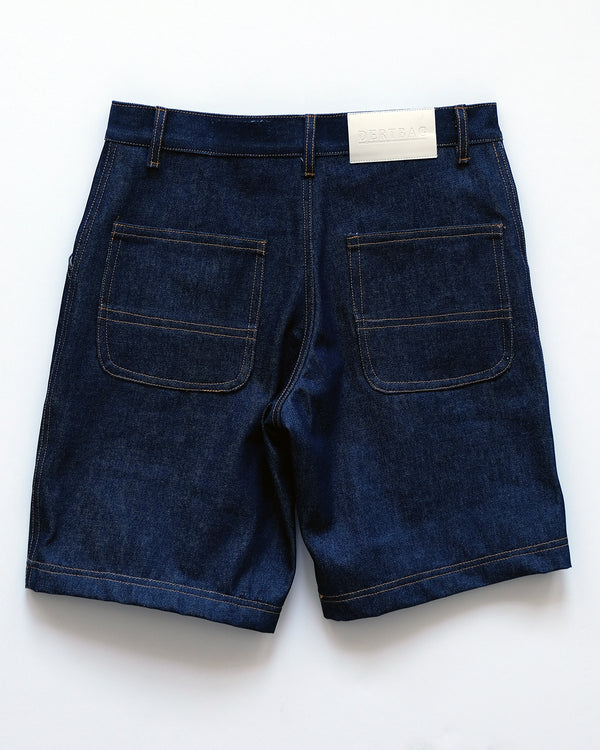 Chore Short in 14oz Japanese Denim (Indigo)