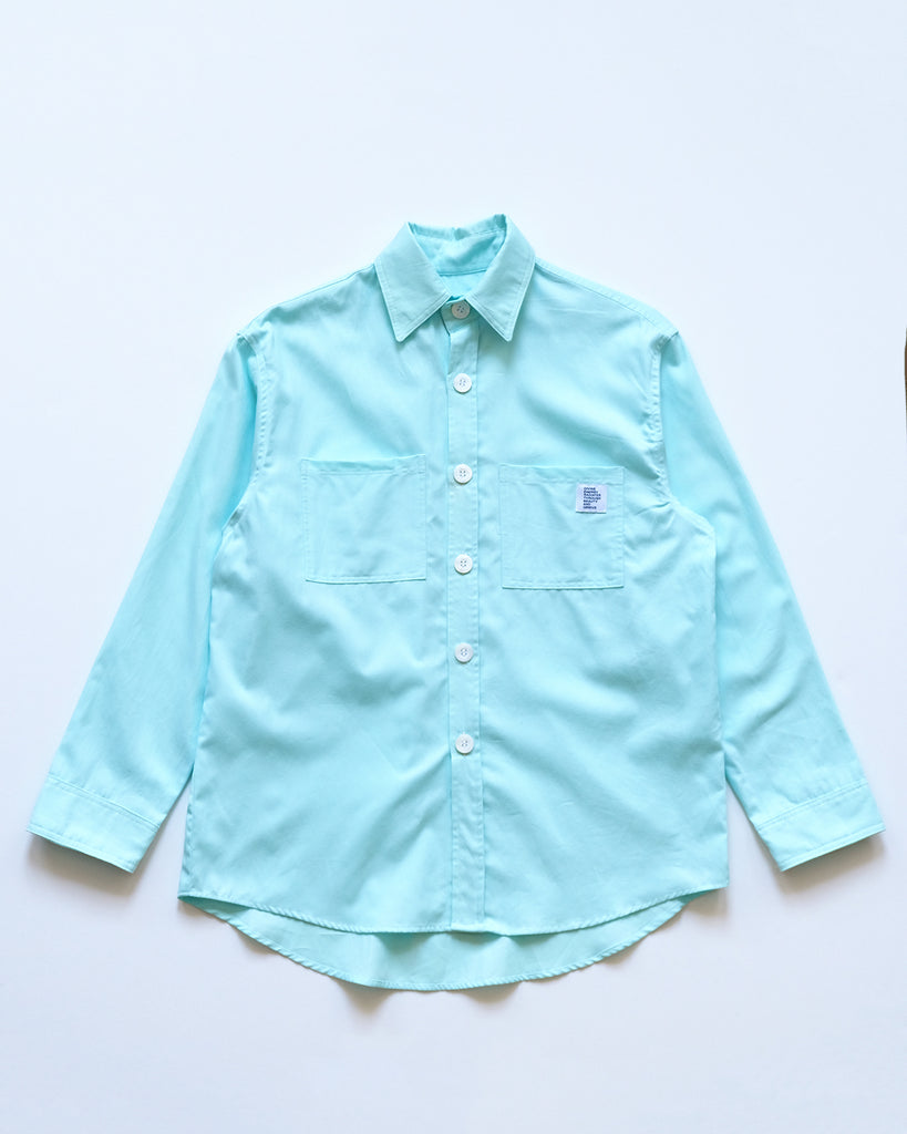 Werk Shirt in French Twill (Mist)