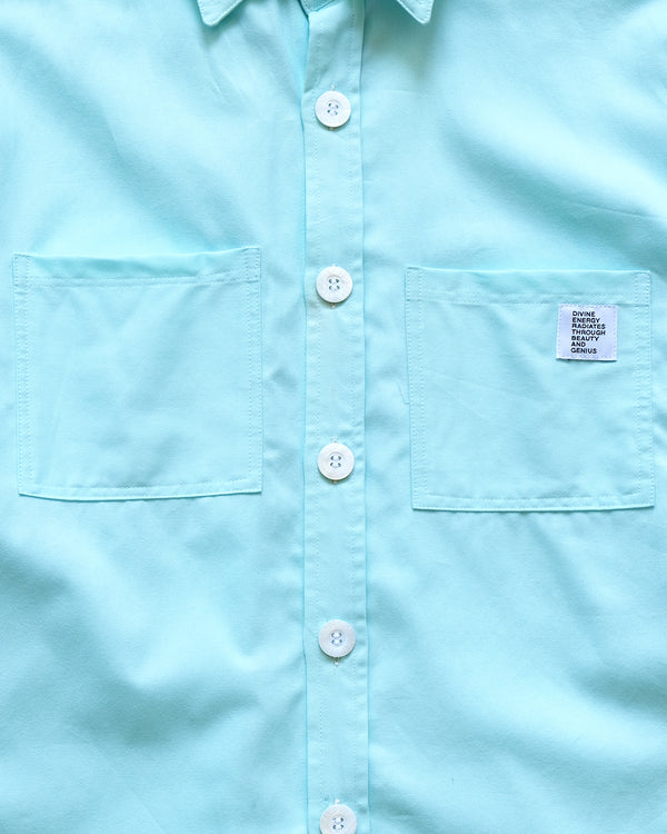 Werk Shirt in French Twill (Mist)