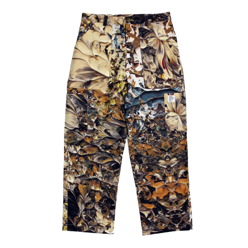 DBU Cargo Pants (Real Paint Camo Ripstop)