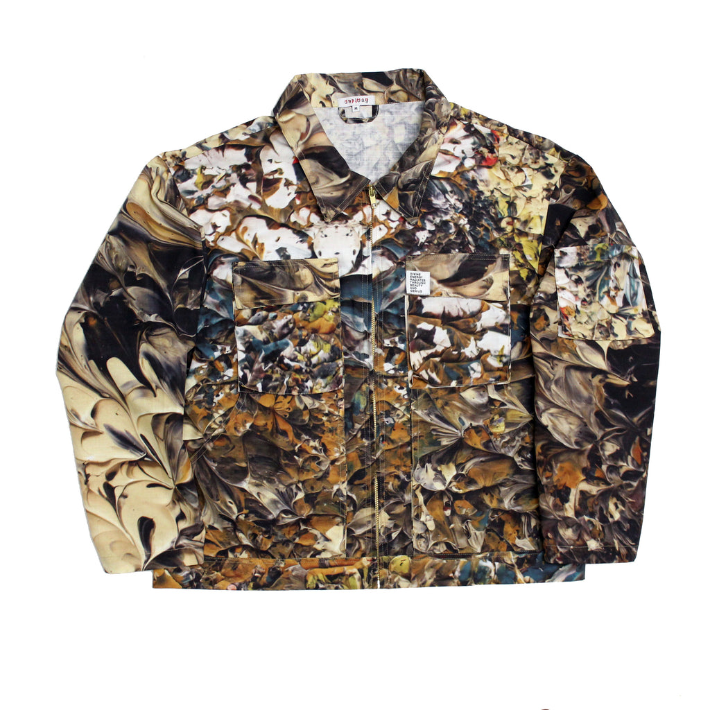 Werkwear Jacket Real Paint Cotton Ripstop dertbag