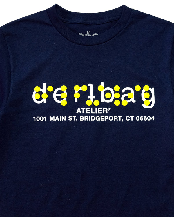 Half-Evil $3.33 Tee (Navy)