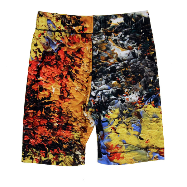 Bike Shorts (Real Paint Camo Spandex)