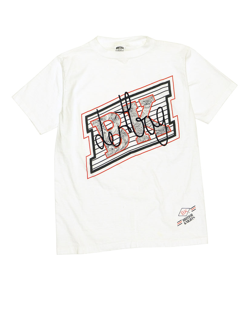 Hand Print BK Tee (White)