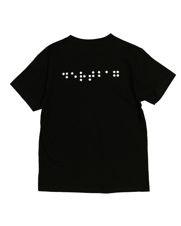 $20 Connect Braille Tee (Black)