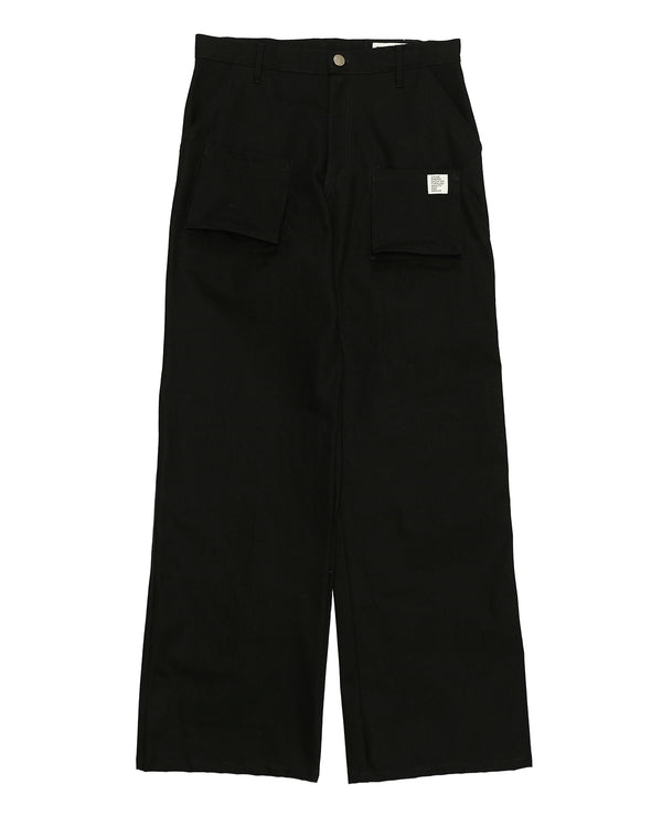 Heavy Canvas Philippe Pant (Black)