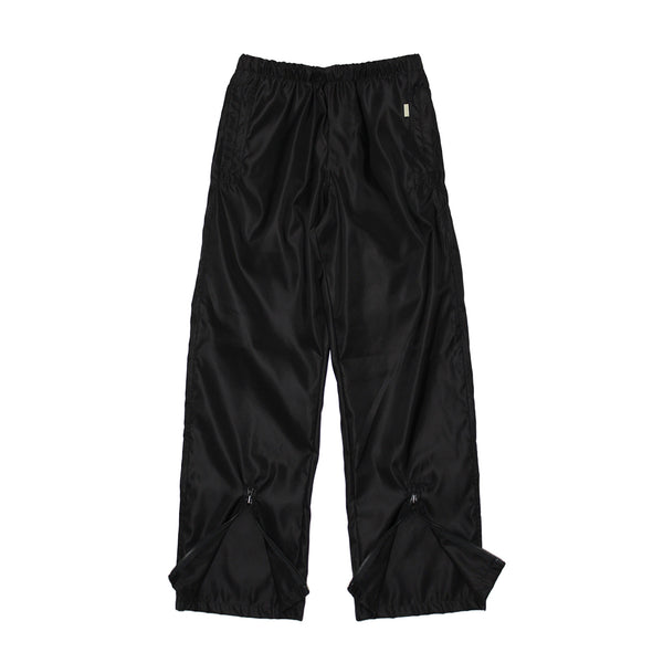 Phront Zipper Nylon Pants (Black)