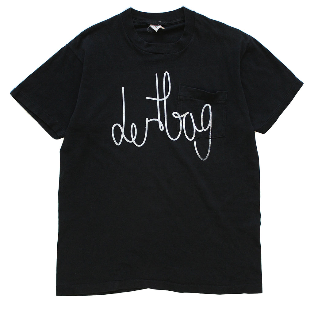 Prototype Black Boxy T-Shirt with Pocket - Large