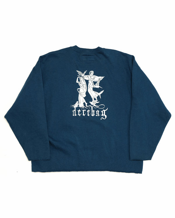 Blue Cut Crewneck (Large)