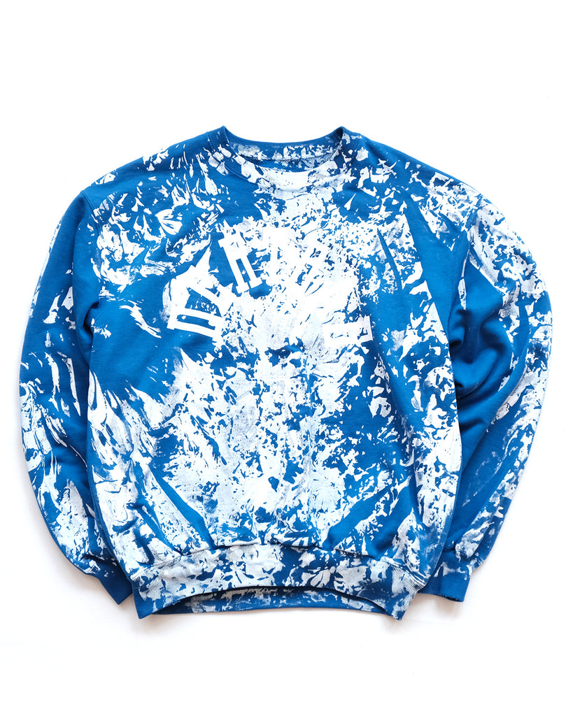 Prototype AOP Paint Camo Blue Crewneck (Large)