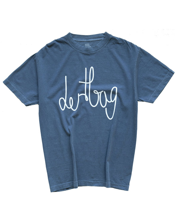 Connect Tee (Washed Blue)