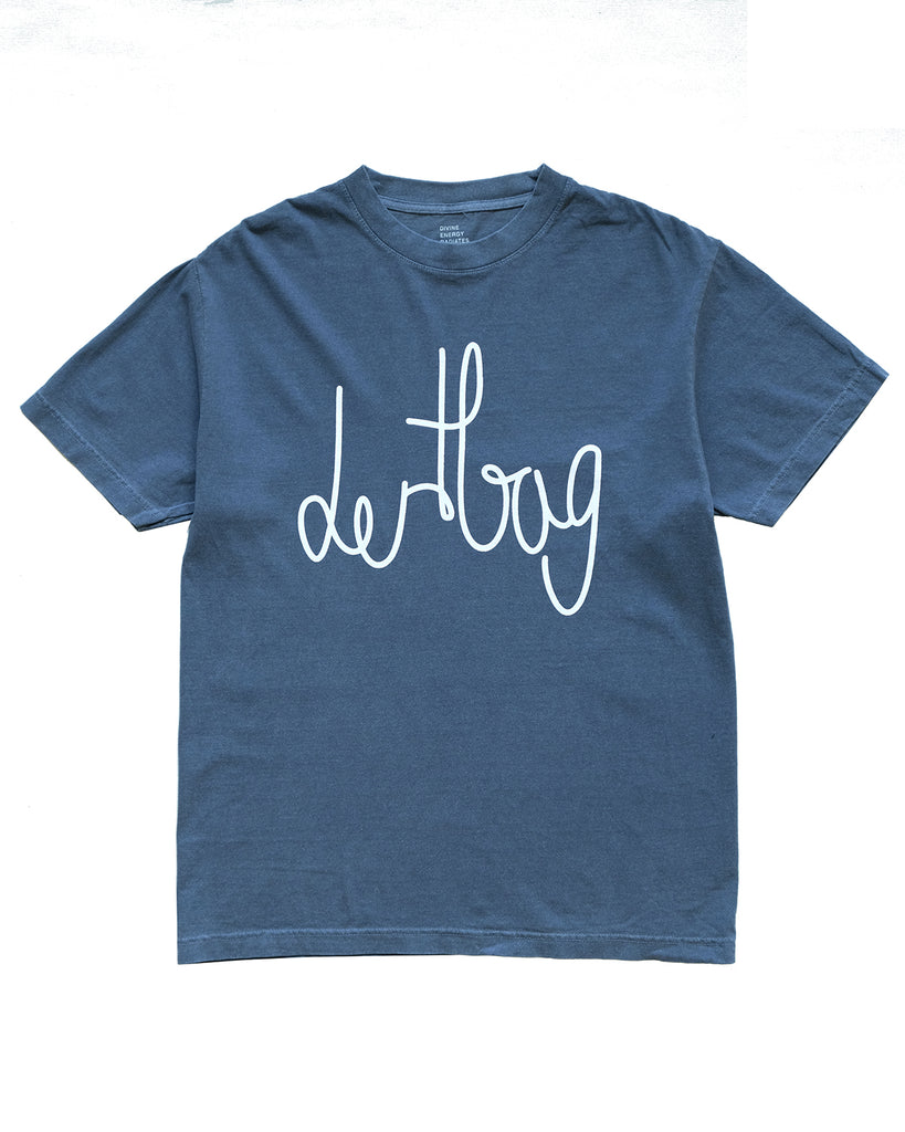Connect Tee (Washed Blue)