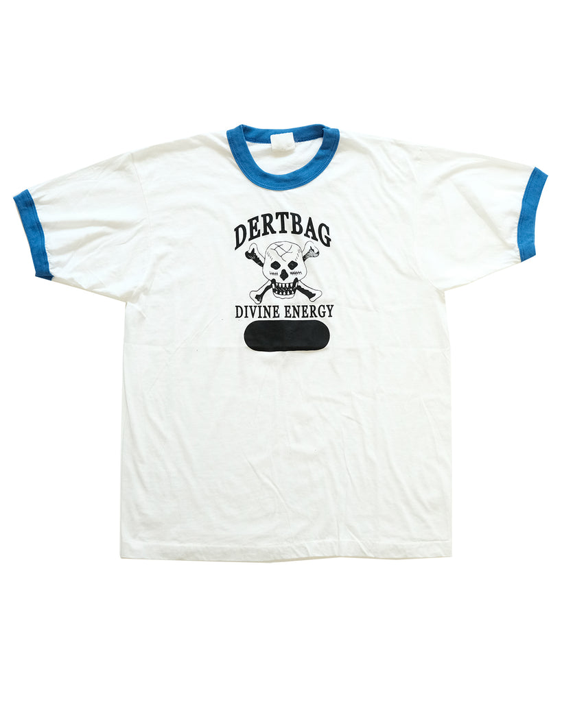 Blue Ringer Skull Tee (L 20x26.5)