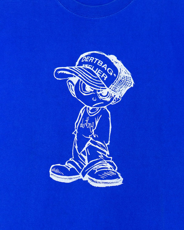 Hand Print BPT Boy Blue Tee (Medium)