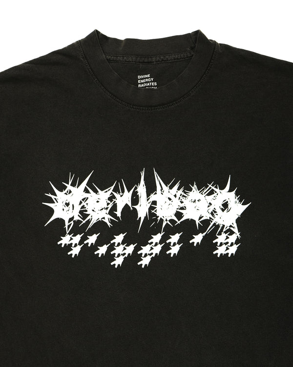 Neo Braille Wordmark T-Shirt (Onyx)