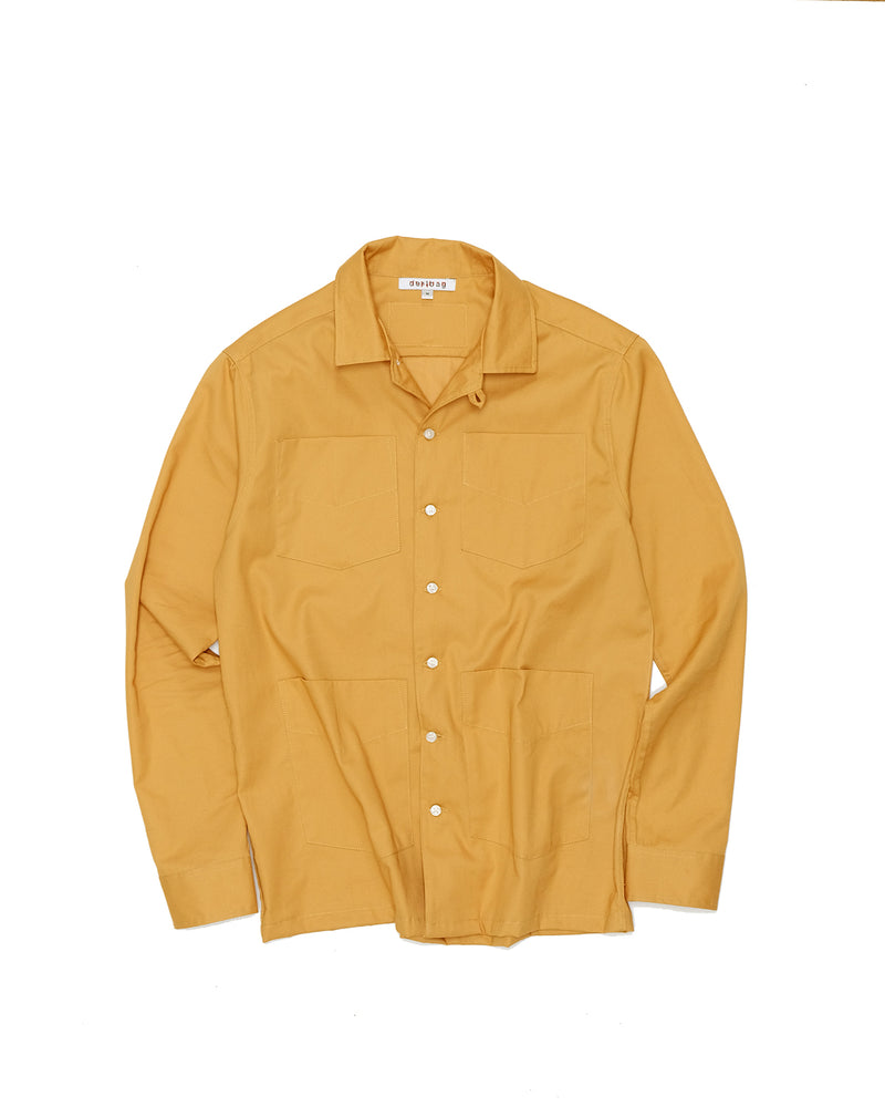 Chore Shirt in French Twill (Camel)