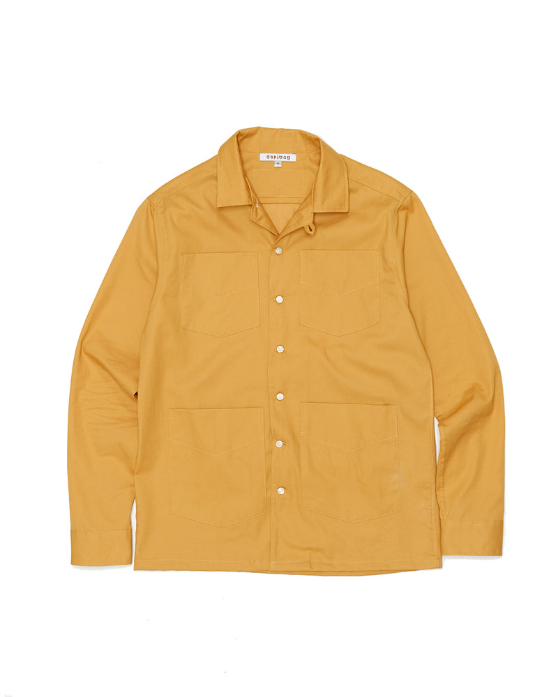 Chore Shirt in French Twill (Camel)
