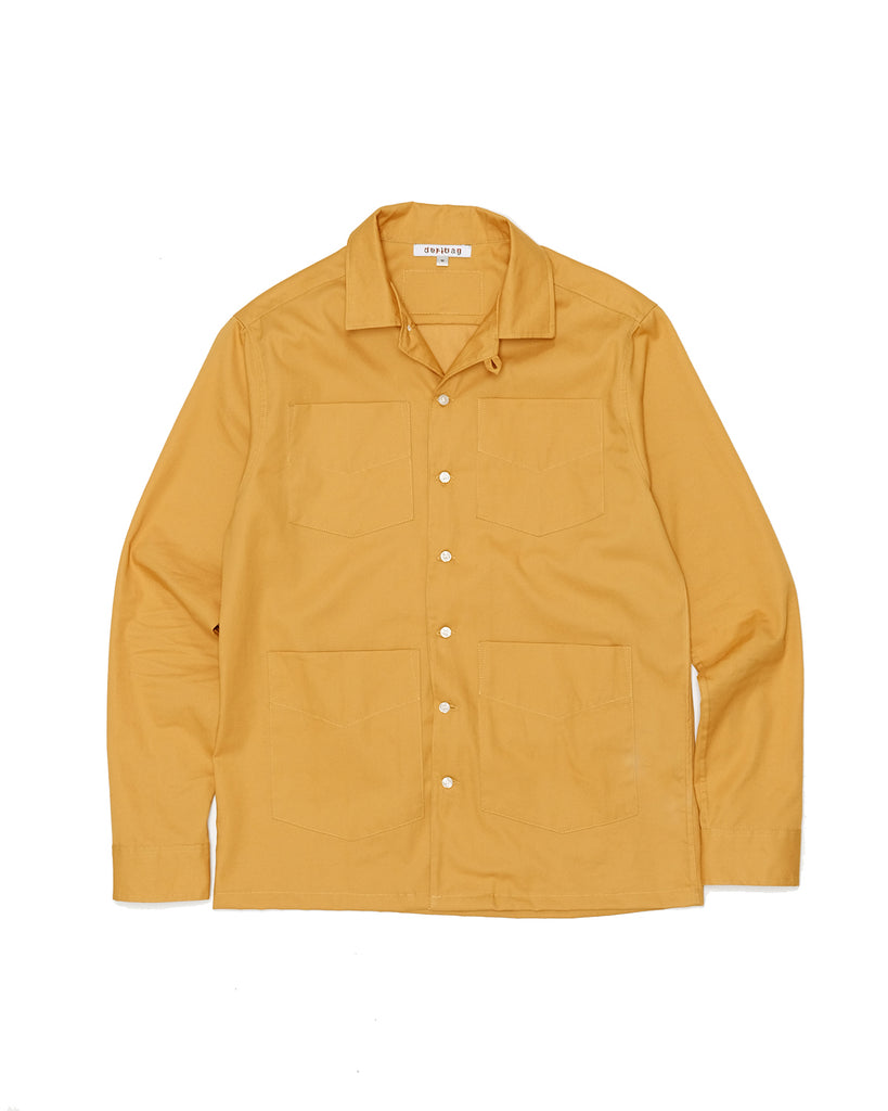 Chore Shirt in French Twill (Camel)