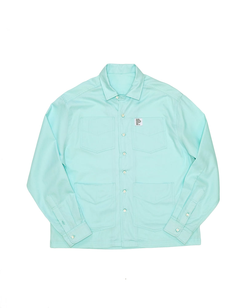 Chore Shirt in French Twill (Mist)