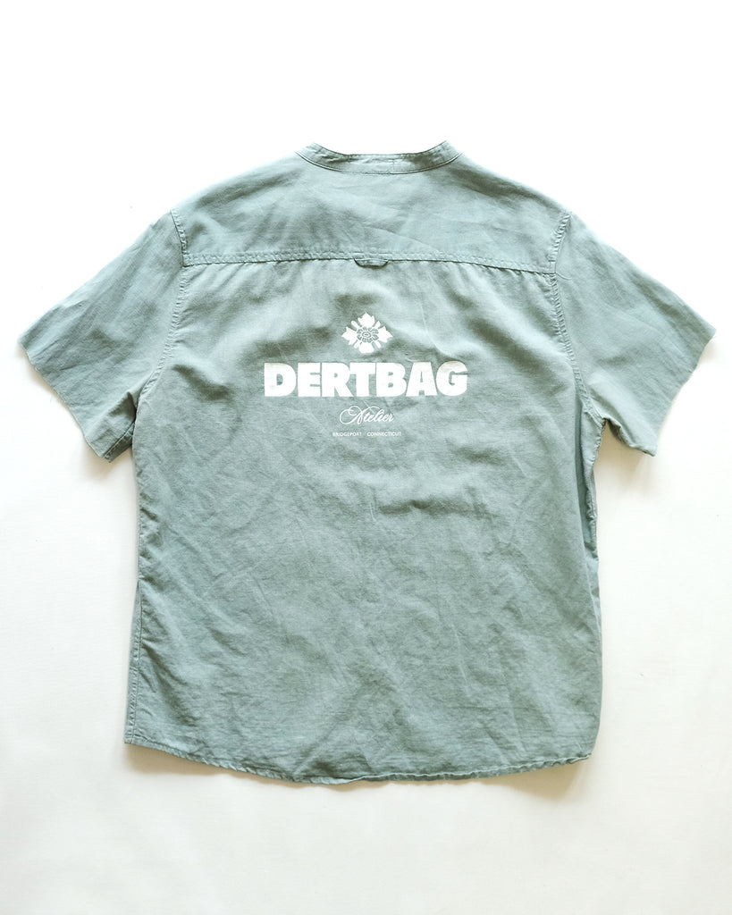 Band Collar Prototype Aqua Shirt (M)