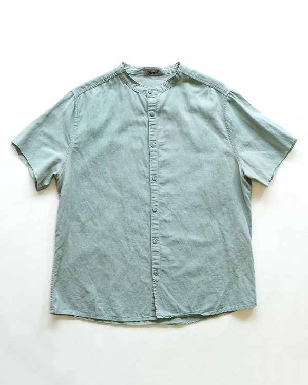 Band Collar Prototype Aqua Shirt (M)