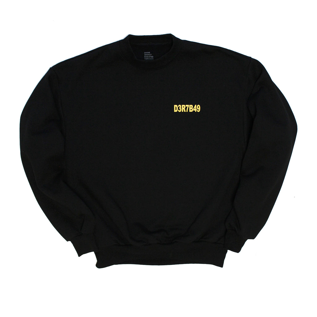 D3R7B49 Crewneck (Black)