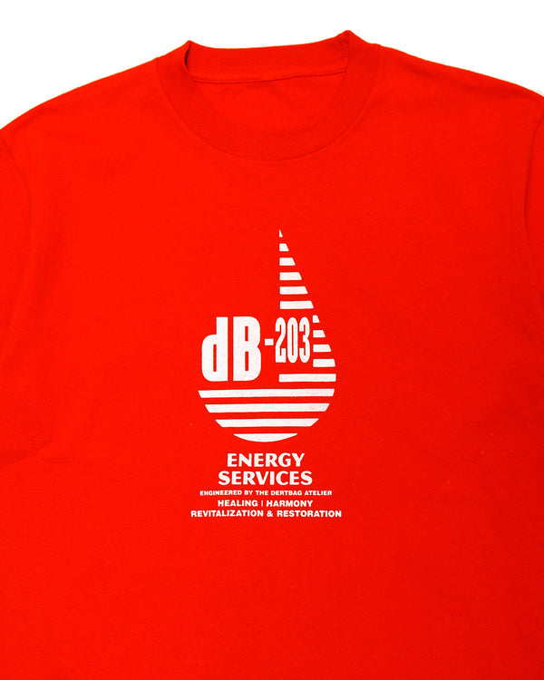 Hand Print Energy Service Tee (Red)