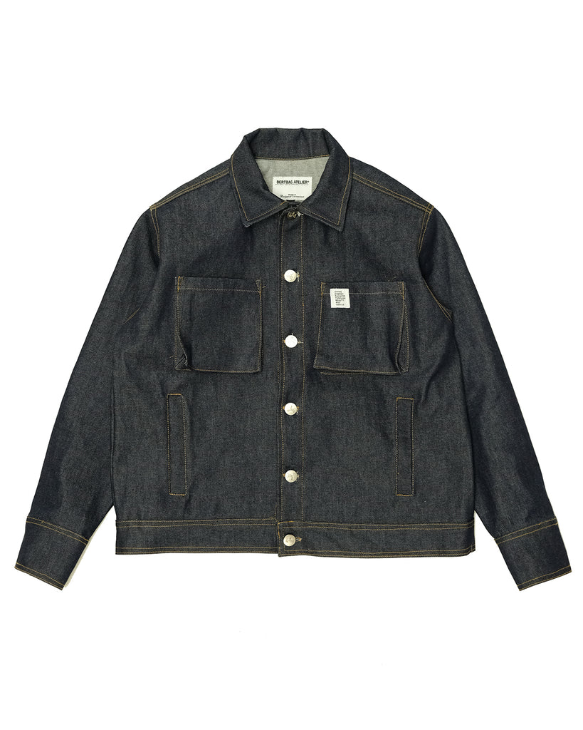 Japanese Denim Trucker Jacket (Indigo)
