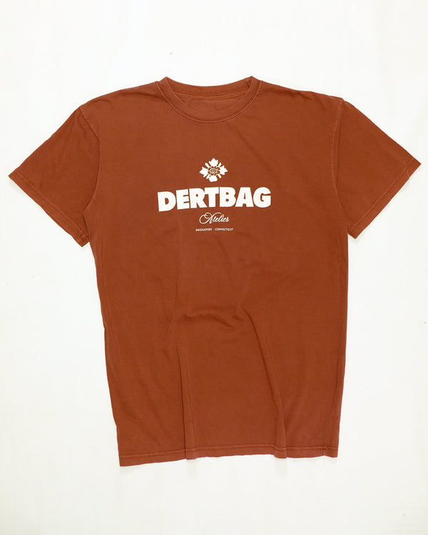 Hand Print Flower Atelier Tee (Mauve)