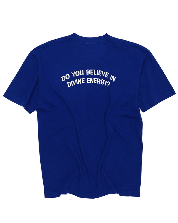 Do You Believe In Divine Energy T-Shirt (Cobalt)