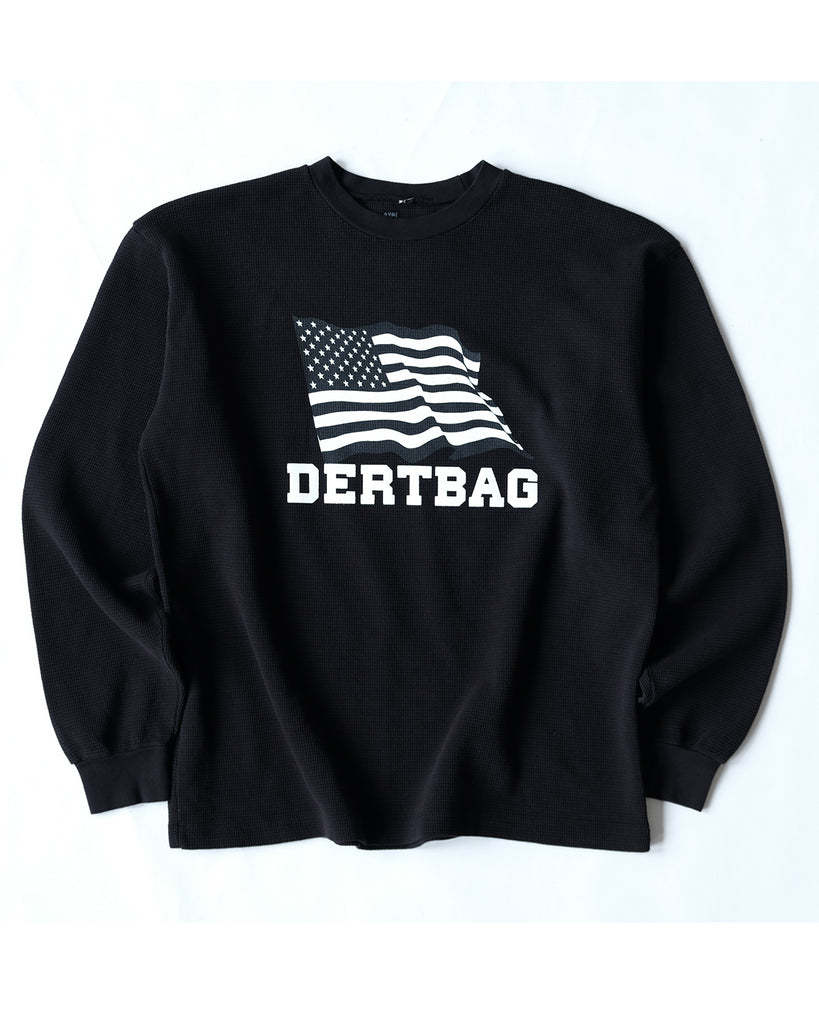 Wavy Flag Thermal (Black)