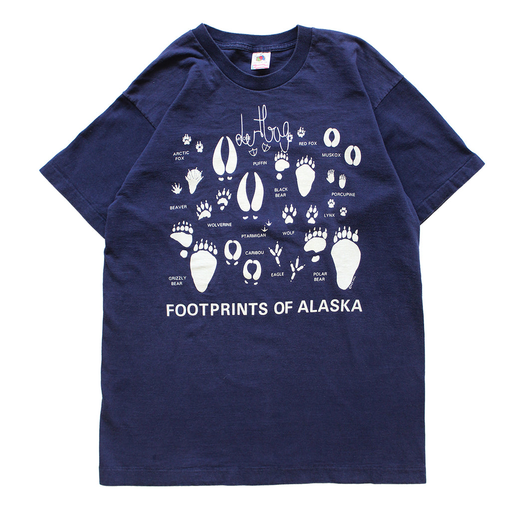 Prototype Single Stitch Footprint of Alaska T-Shirt