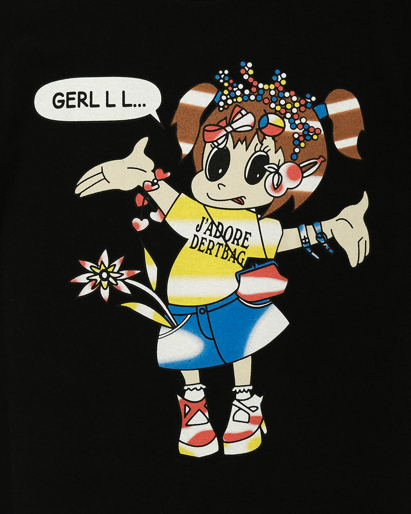 Cartoon Gerl T-Shirt (Black)