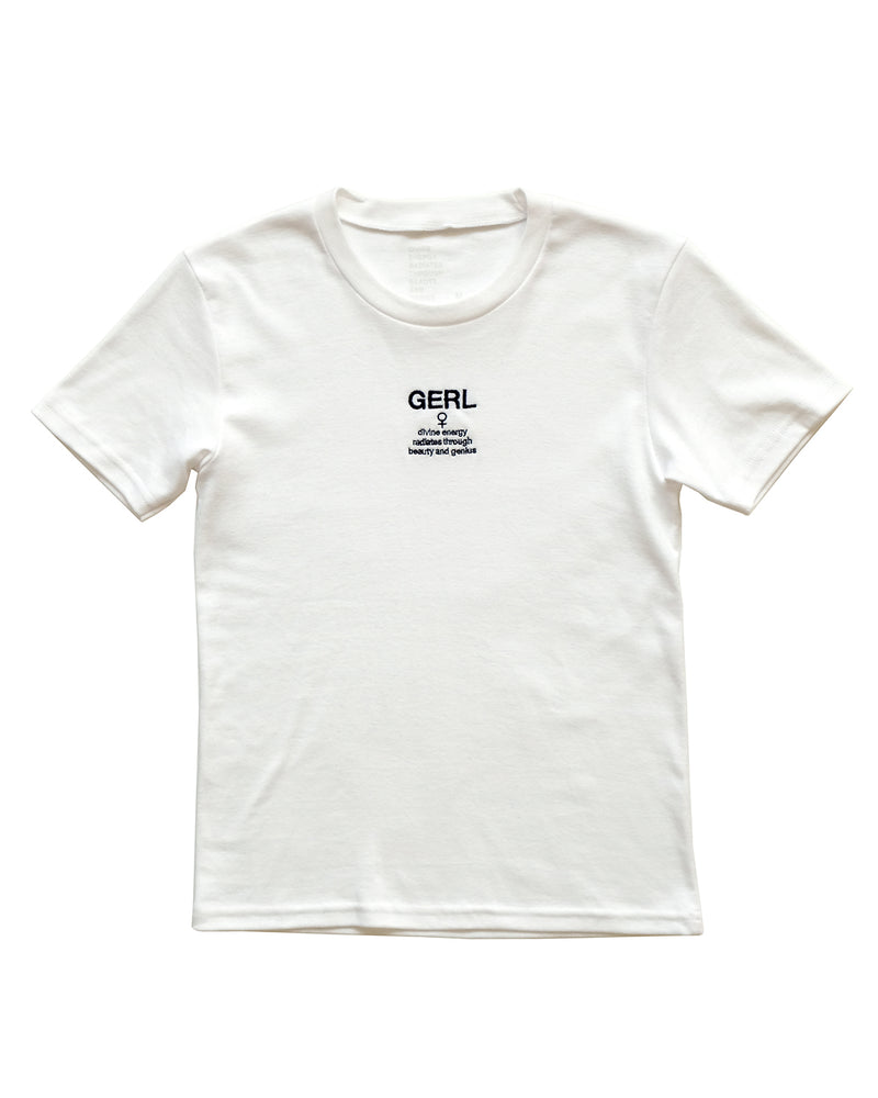GERL bb T-Shirt (White)