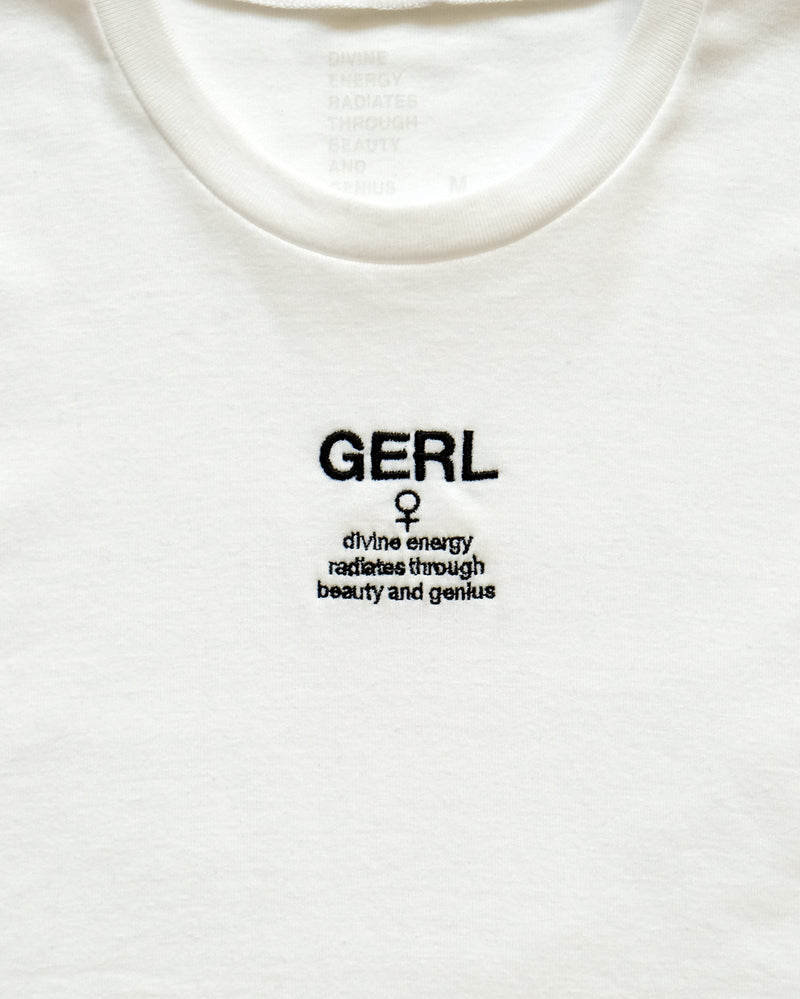 GERL bb T-Shirt (White)