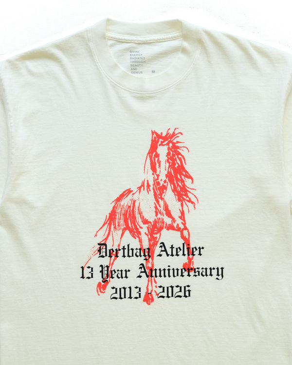 Horse Anniversary Tee (White)