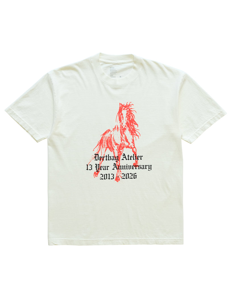 Horse Anniversary Tee (White)