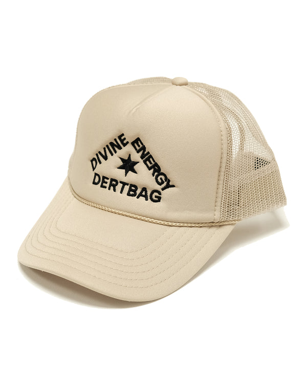 Divine Energy Tri Trucker Hat (Creme)