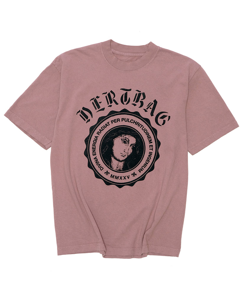Mary Crest T-Shirt (Mauve)