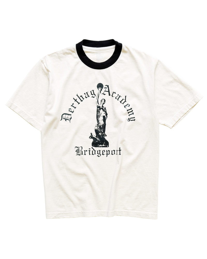 Bridgeport Mermaid Ringer Tee (Cream/Black)