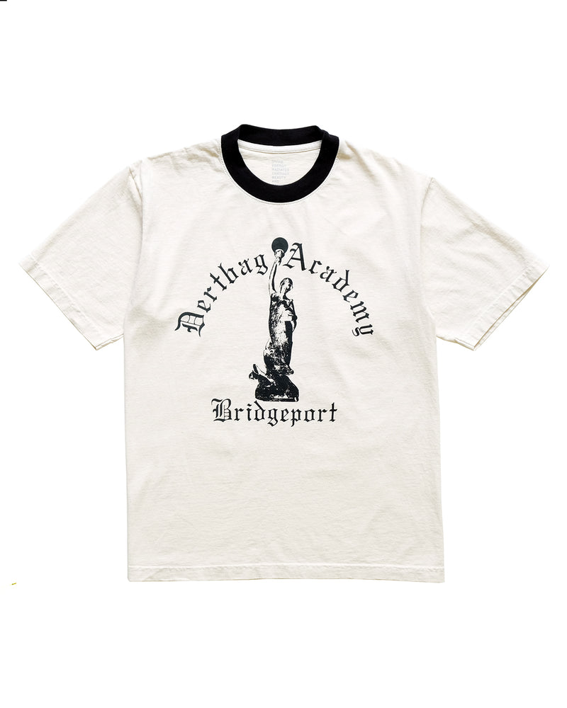 Bridgeport Mermaid Ringer Tee (Cream/Black)