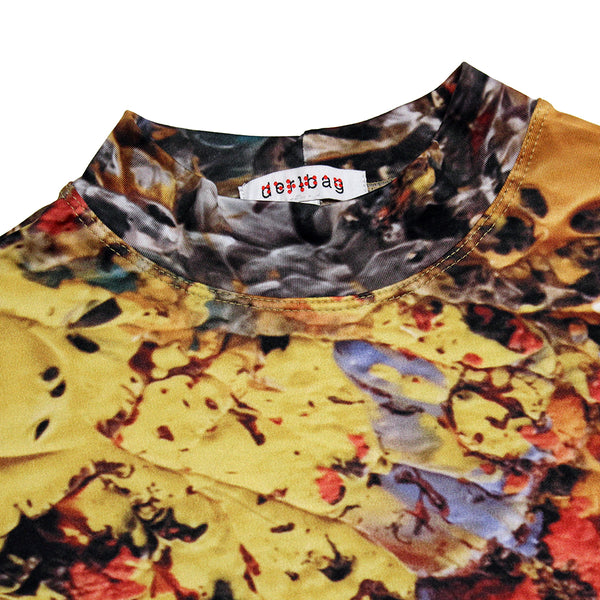Crop Top (Real Paint Camo Spandex)