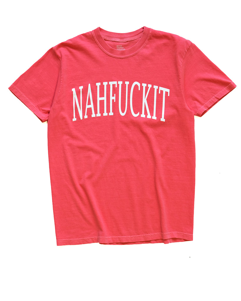 NAHFUCKIT T-SHIRT (Nantucket Red)