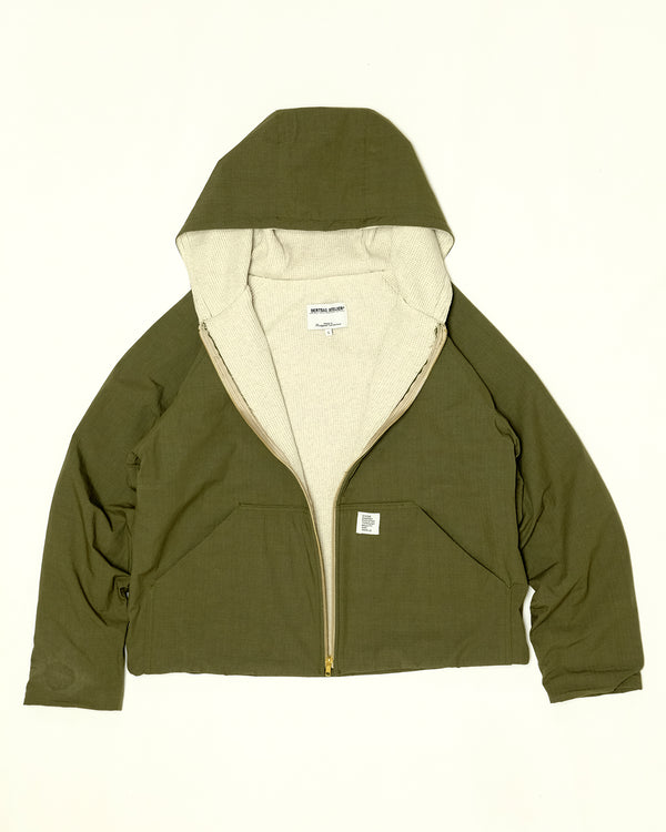 Japanese Ripstop Raglan Jacket (Olive)