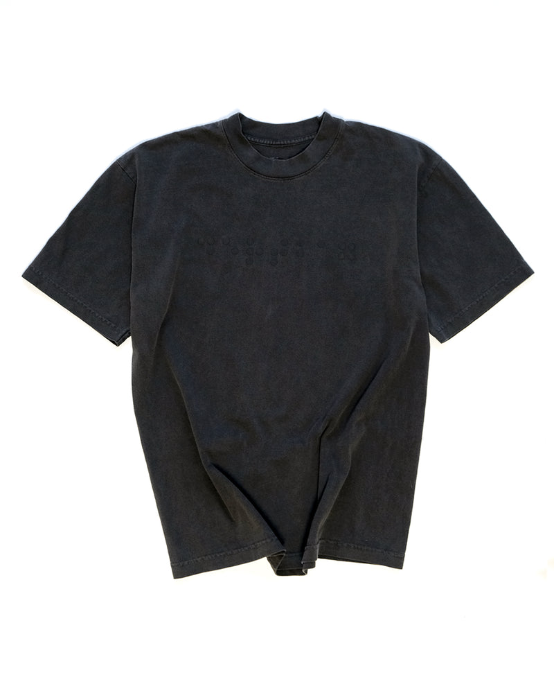 Braille Tee (Onyx)