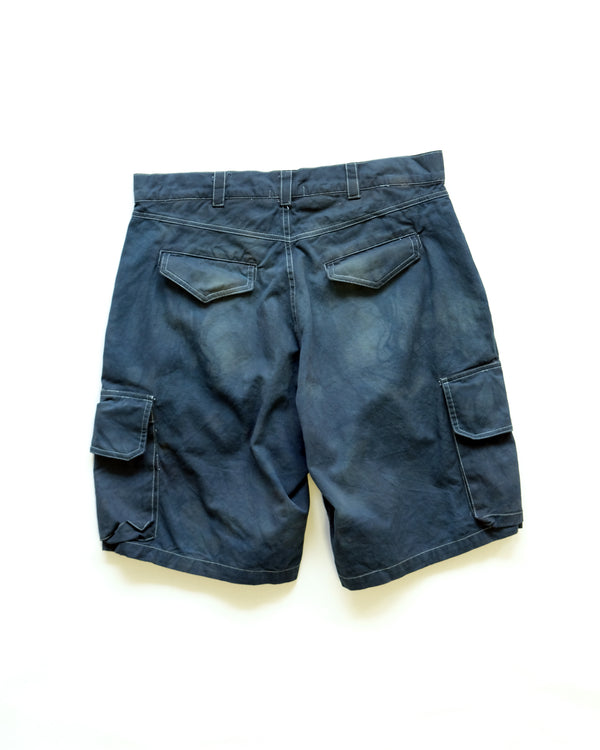 Prototype Overdyed Capacious Cargo Short (Raven Black)